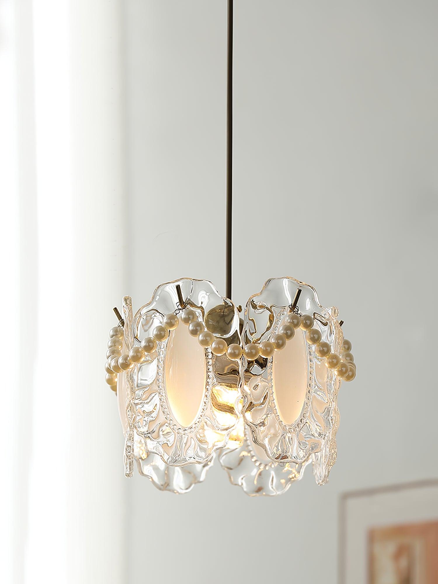 Floral Glass Pendant Lamp - Blowlighting