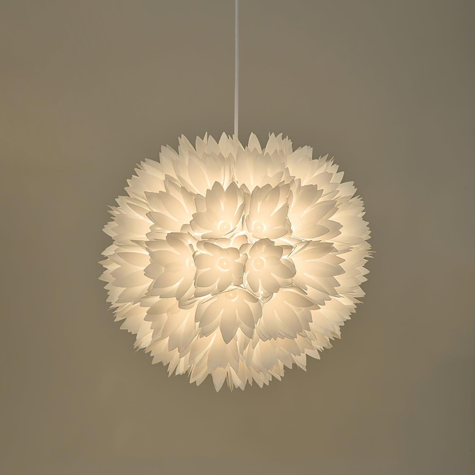Flowers Ball Pendant Light - Blowlighting