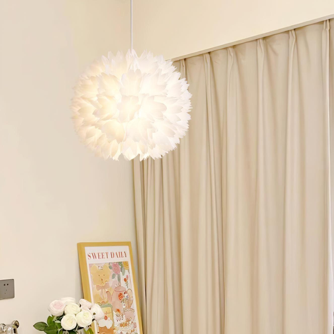 Flowers Ball Pendant Light - Blowlighting
