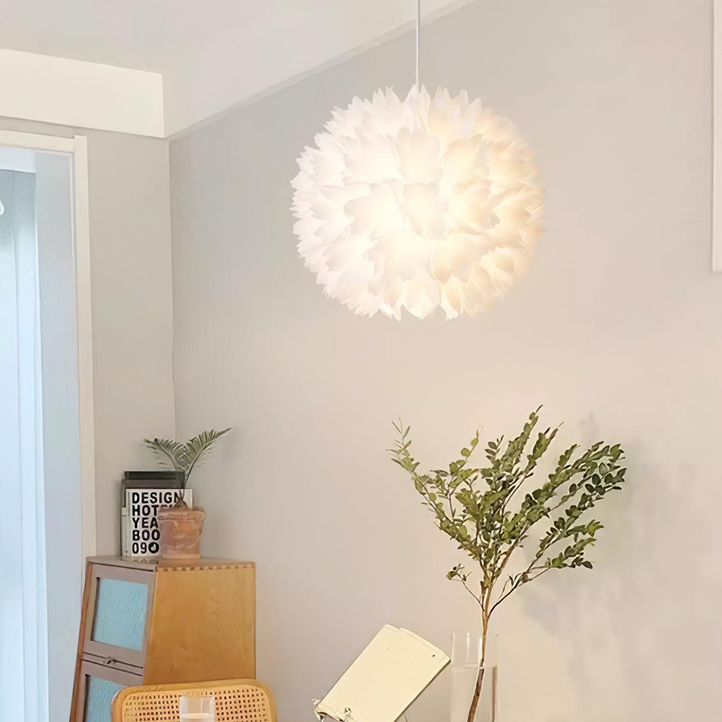 Flowers Ball Pendant Light - Blowlighting