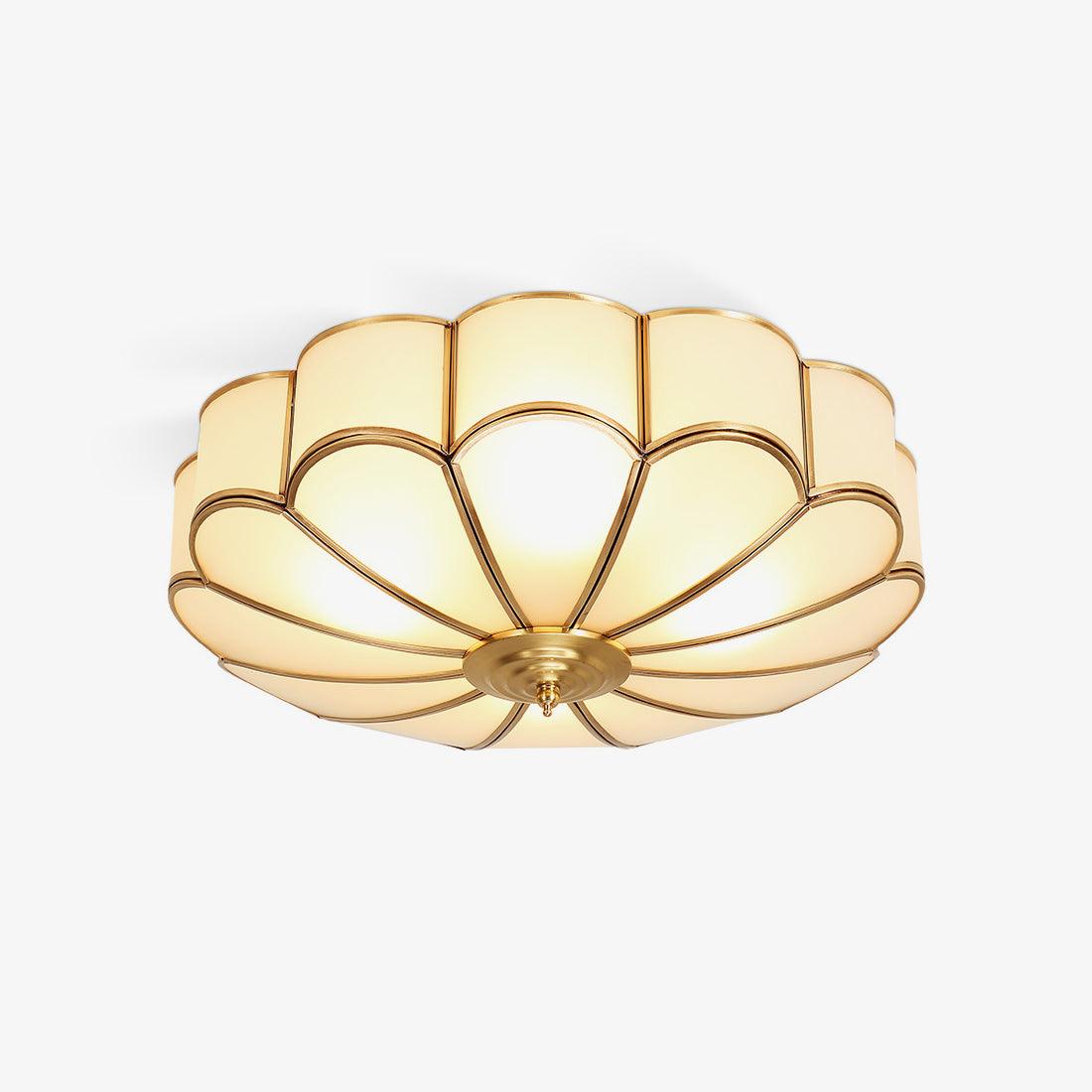 Flower Shape Glass Recessed Ceiling Light - Blowlighting