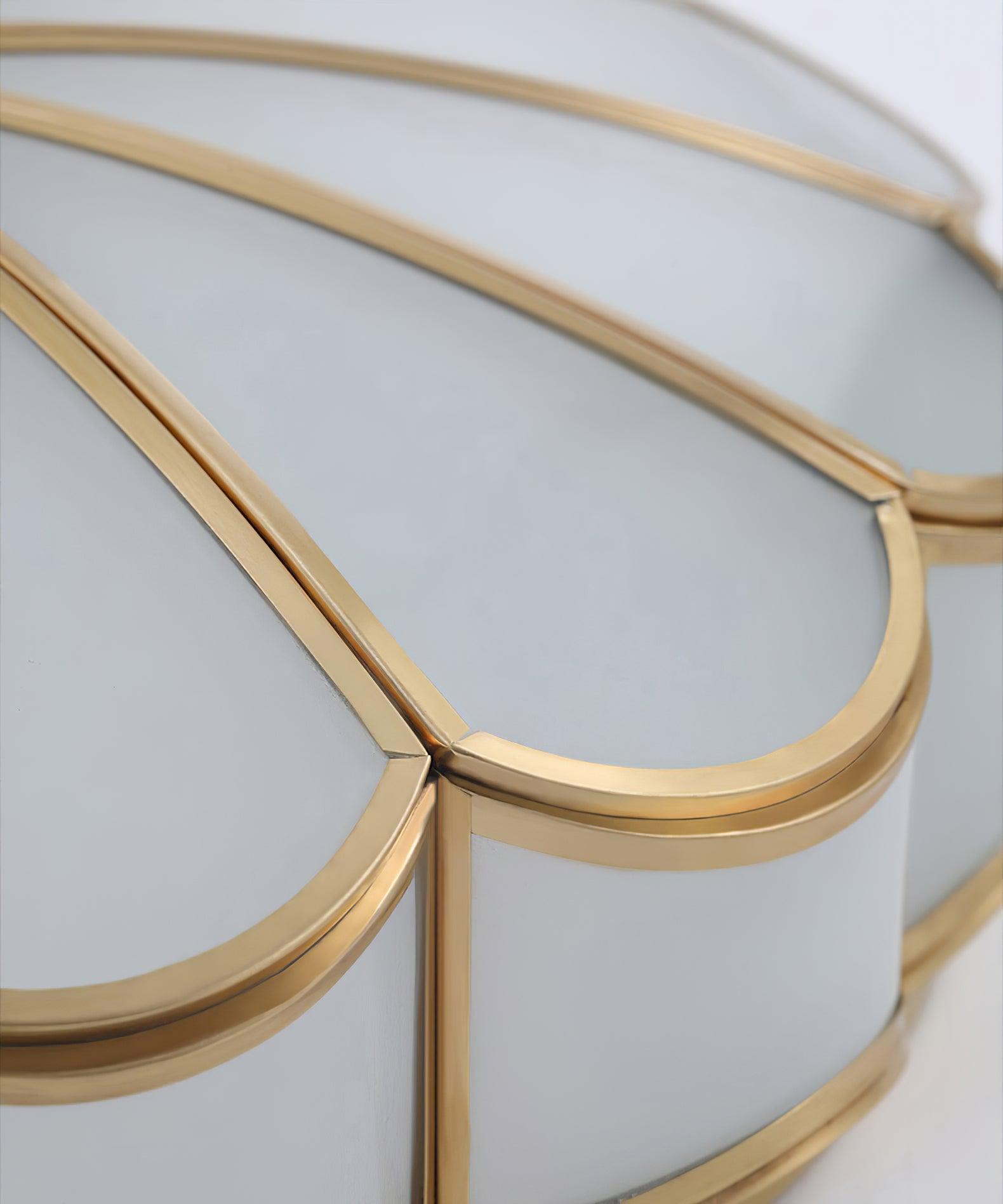 Flower Shape Glass Recessed Ceiling Light - Blowlighting