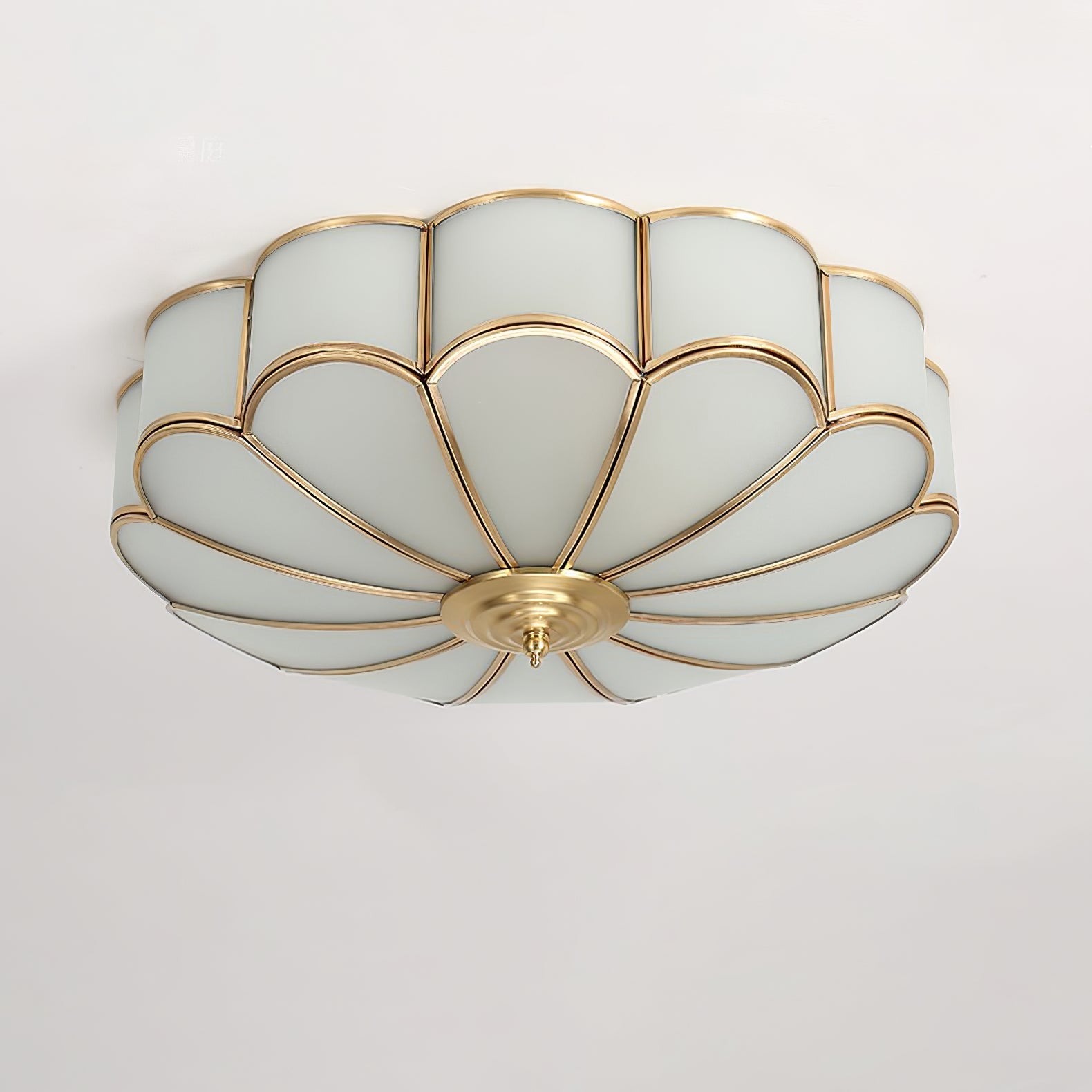 Flower Shape Glass Recessed Ceiling Light - Blowlighting