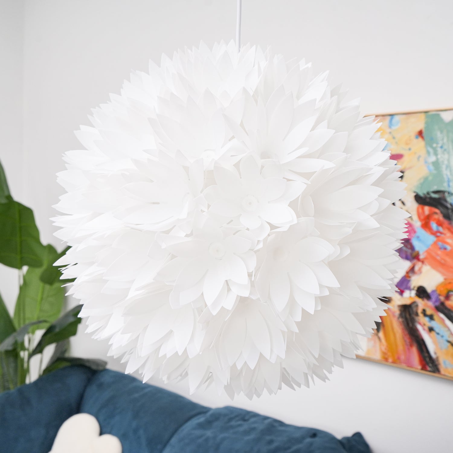 Flowers Ball Pendant Light - Blowlighting