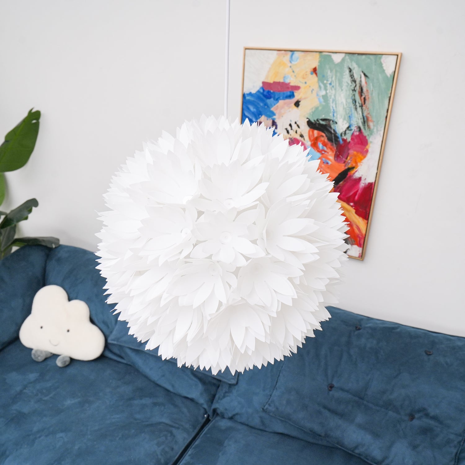Flowers Ball Pendant Light - Blowlighting