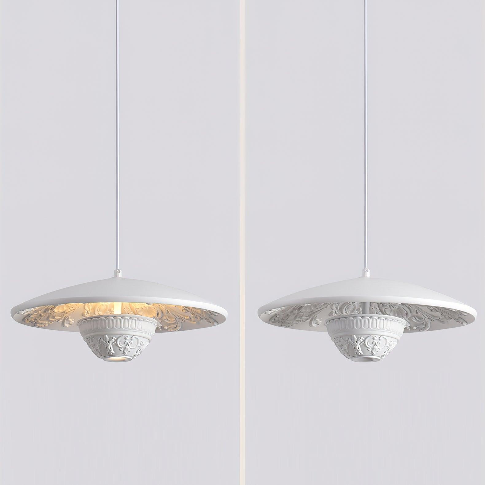 Flying Saucer Resin Pendant Lamp - Blowlighting