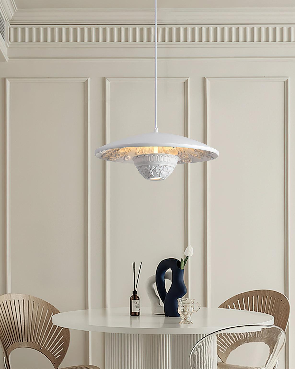 Flying Saucer Resin Pendant Lamp - Blowlighting
