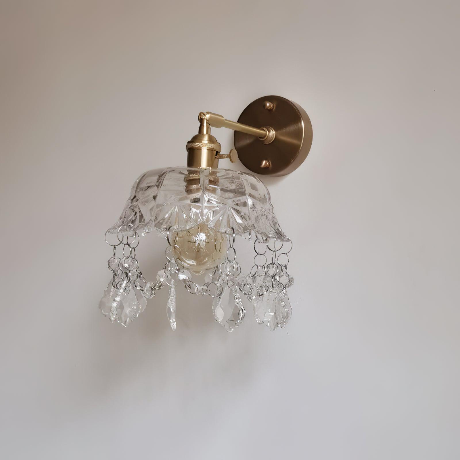 French Crystal Tassel Wall Light - Blowlighting