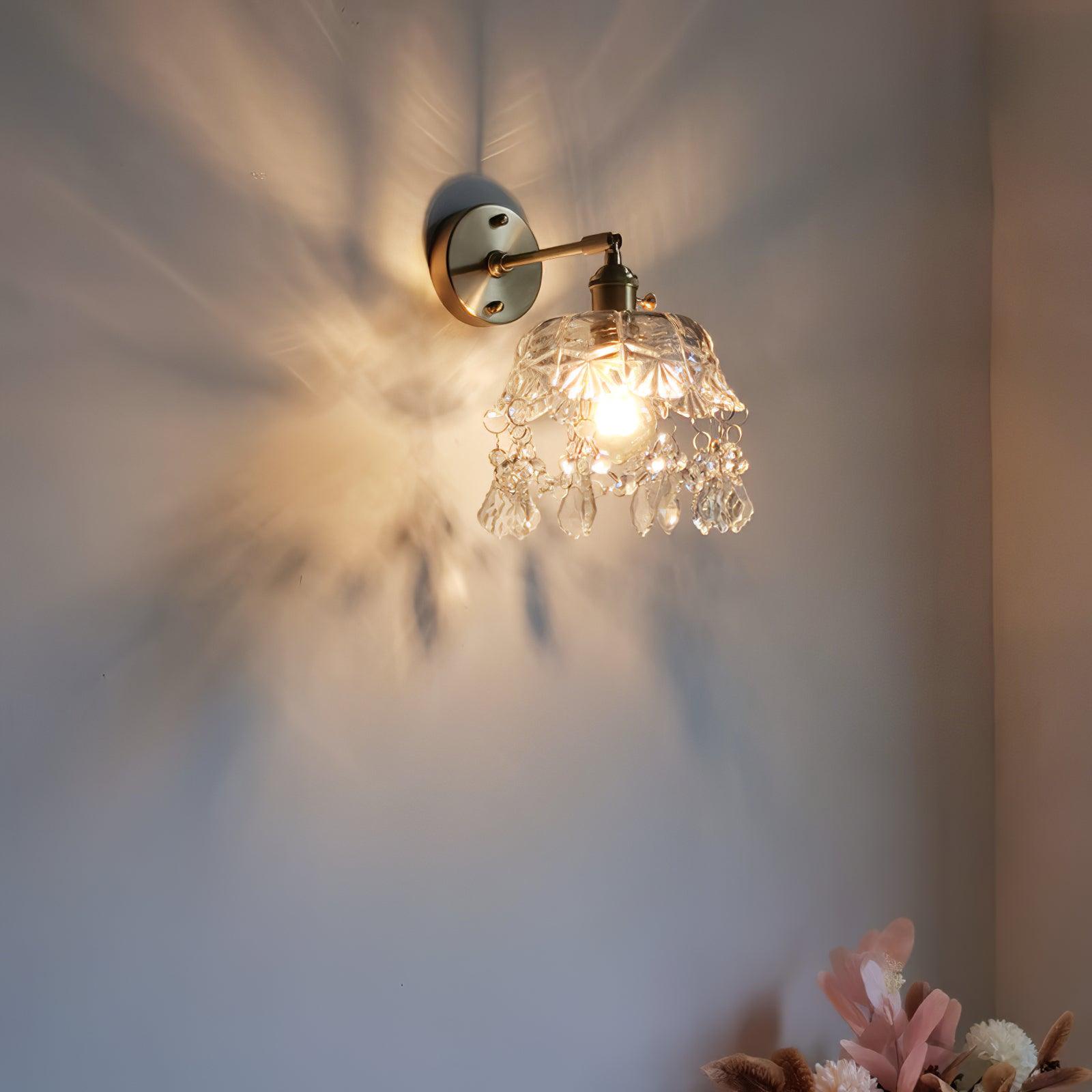 French Crystal Tassel Wall Light - Blowlighting