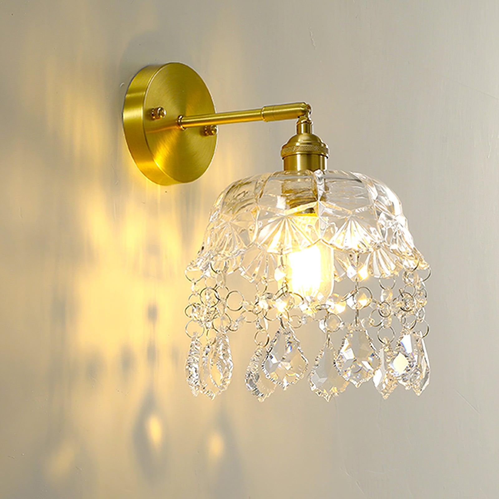 French Crystal Tassel Wall Light - Blowlighting