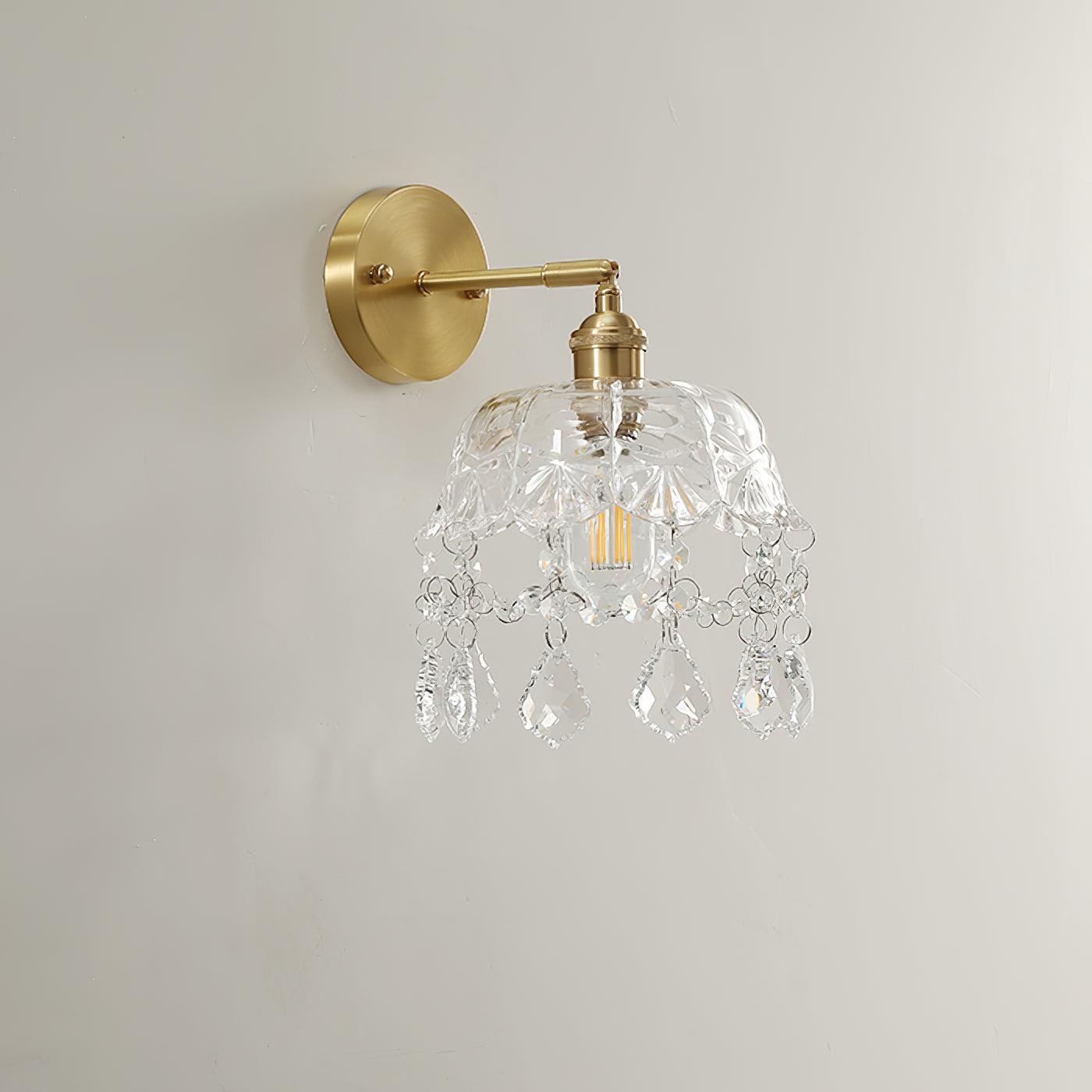 French Crystal Tassel Wall Light - Blowlighting