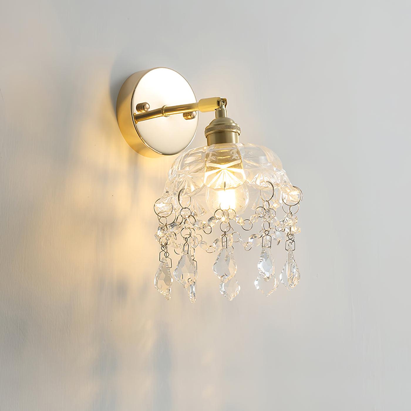 French Crystal Tassel Wall Light - Blowlighting