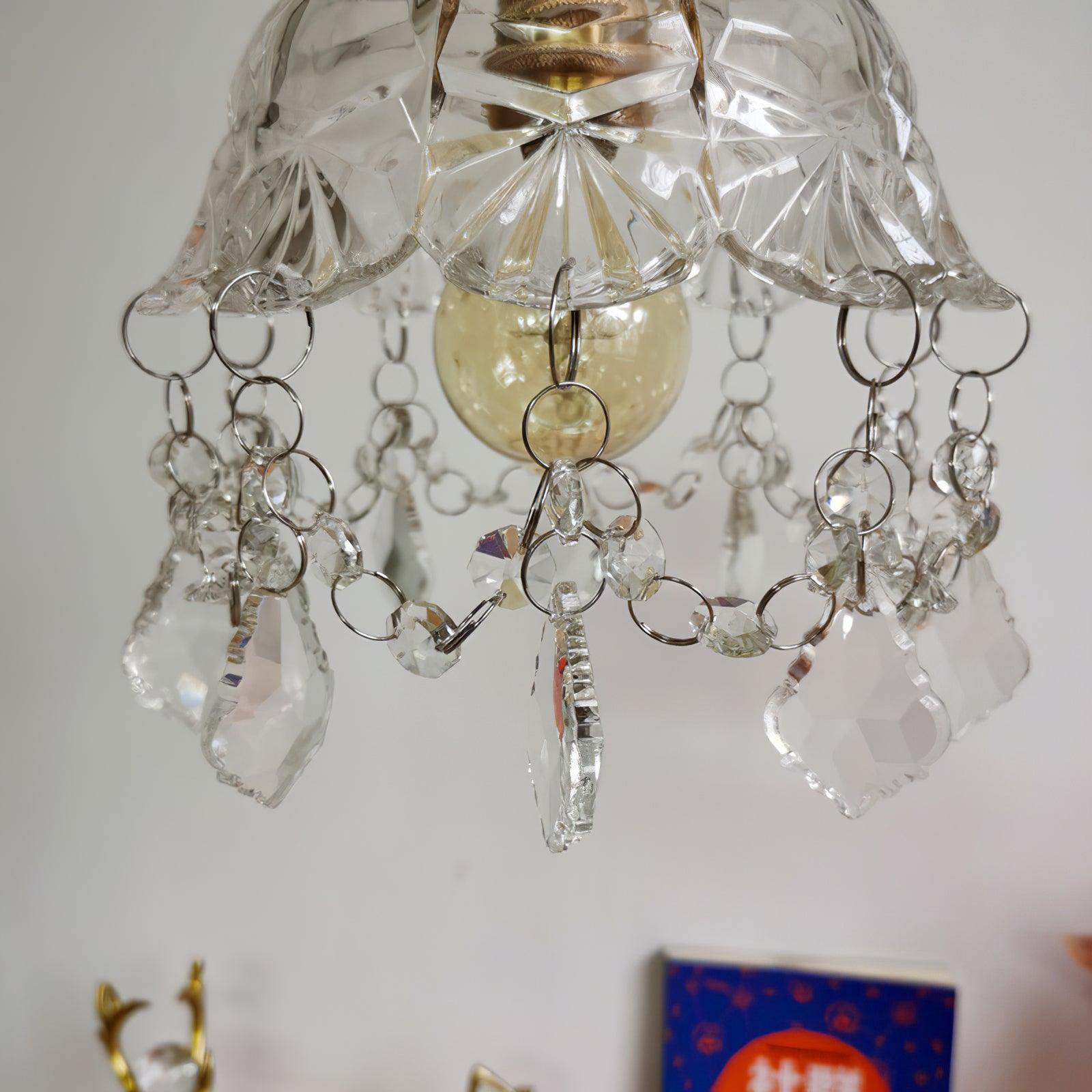 French Crystal Tassel Wall Light - Blowlighting