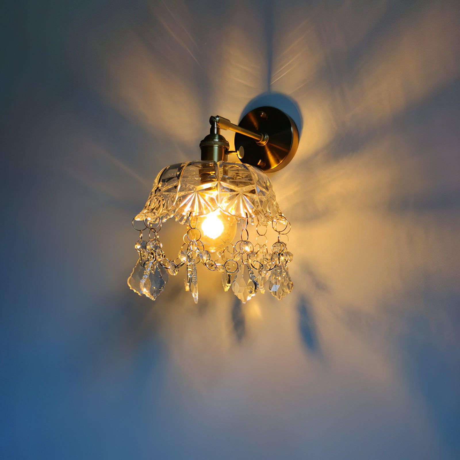 French Crystal Tassel Wall Light - Blowlighting