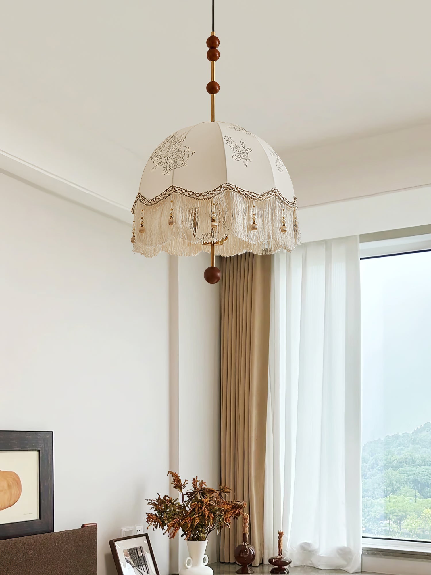 Frill Fringe Pendant Lamp - Blowlighting