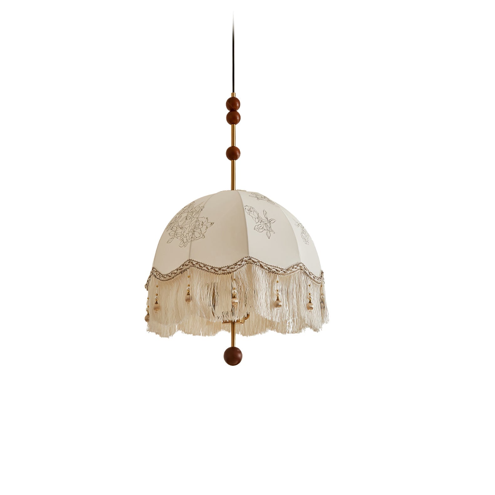 Frill Fringe Pendant Lamp - Blowlighting