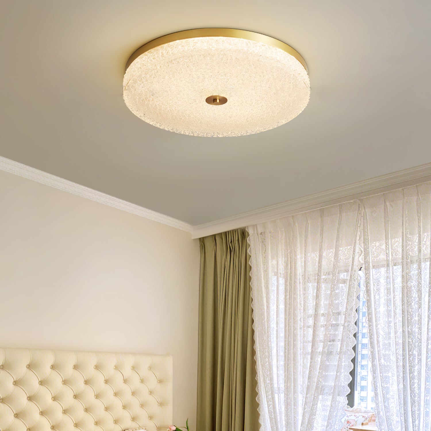Frosted Dawn Ceiling Light - Blowlighting