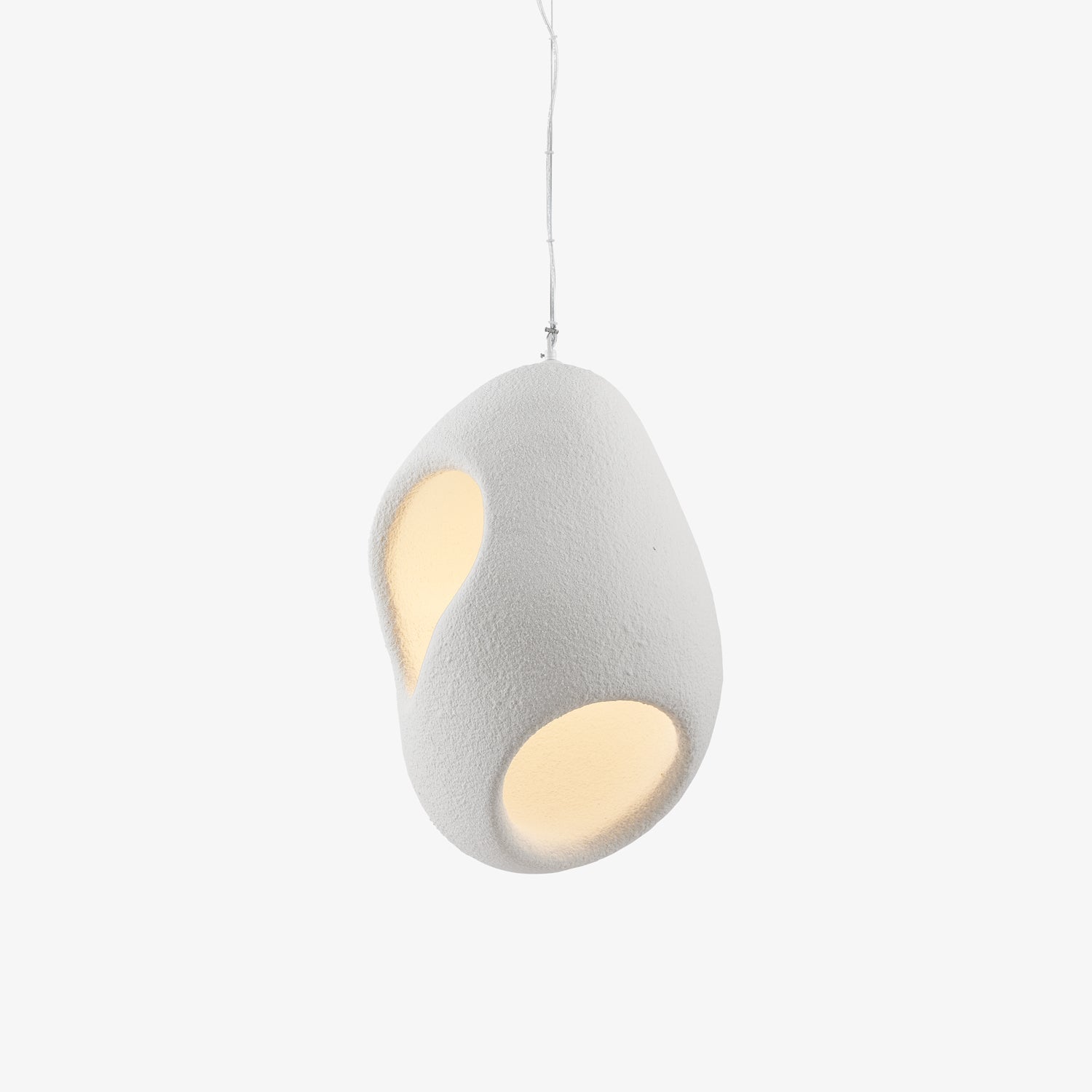 Zavelyra Textured Resin Pendant Light - Blowlighting