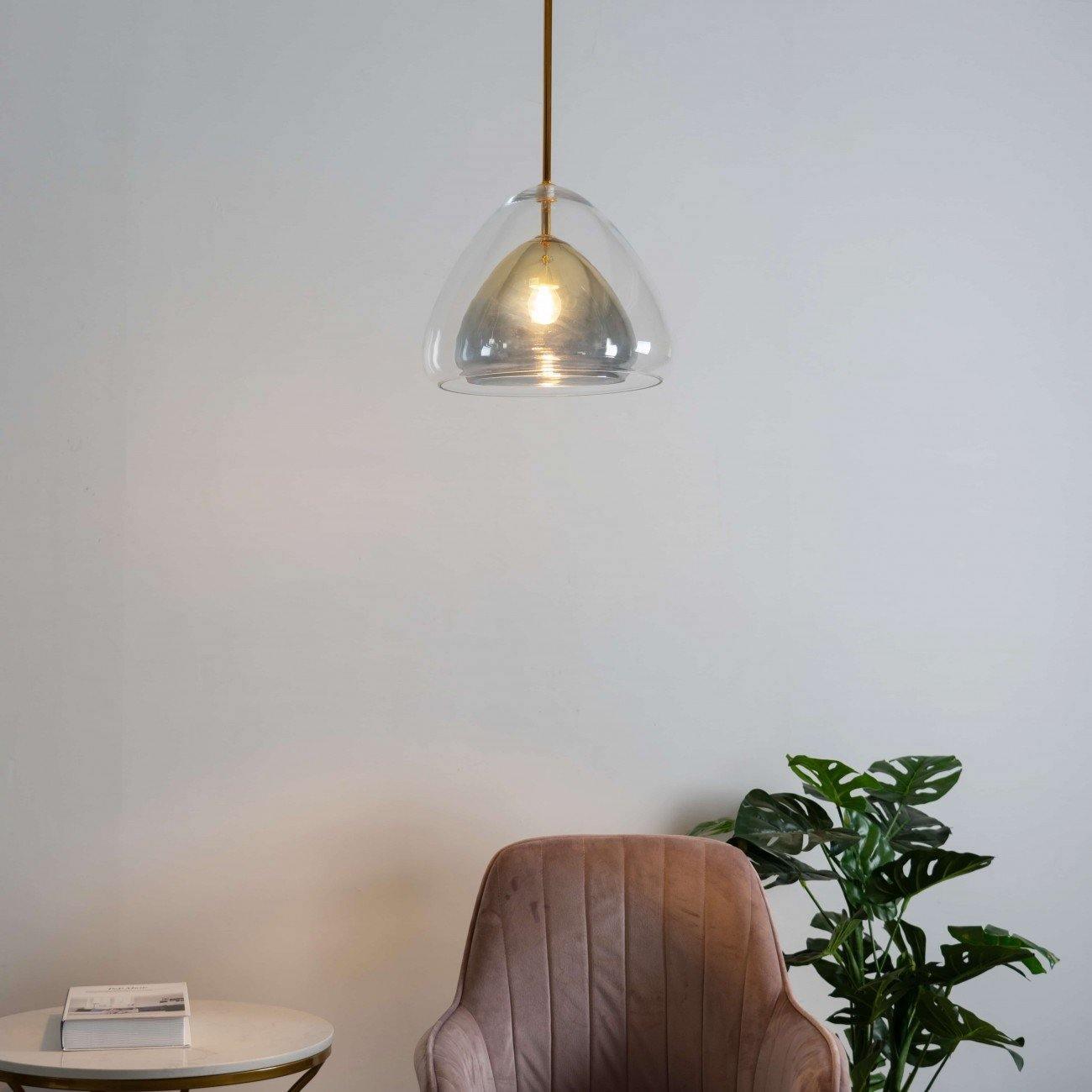 Futuristische Glass Pendant Light - Blowlighting
