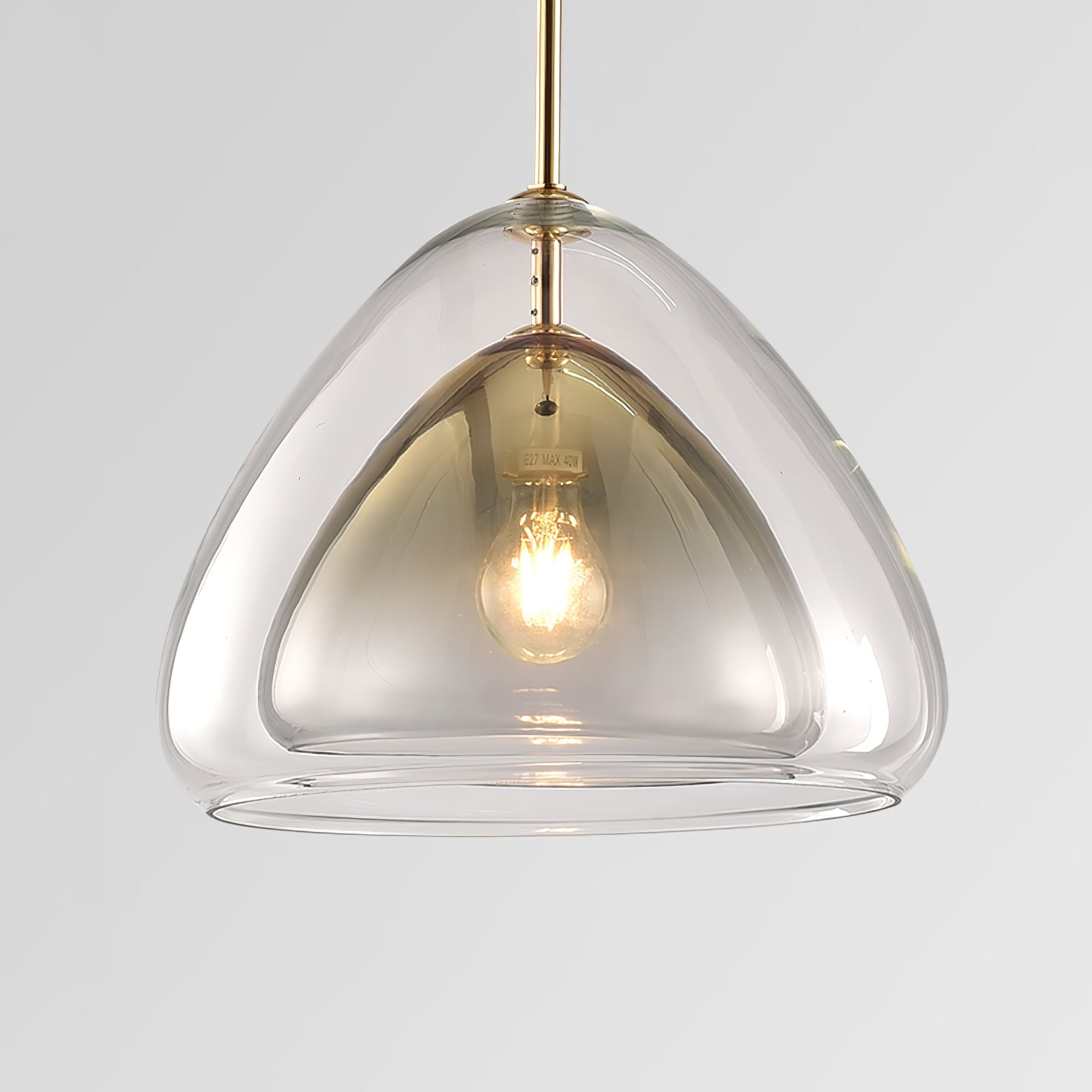 Futuristische Glass Pendant Light - Blowlighting