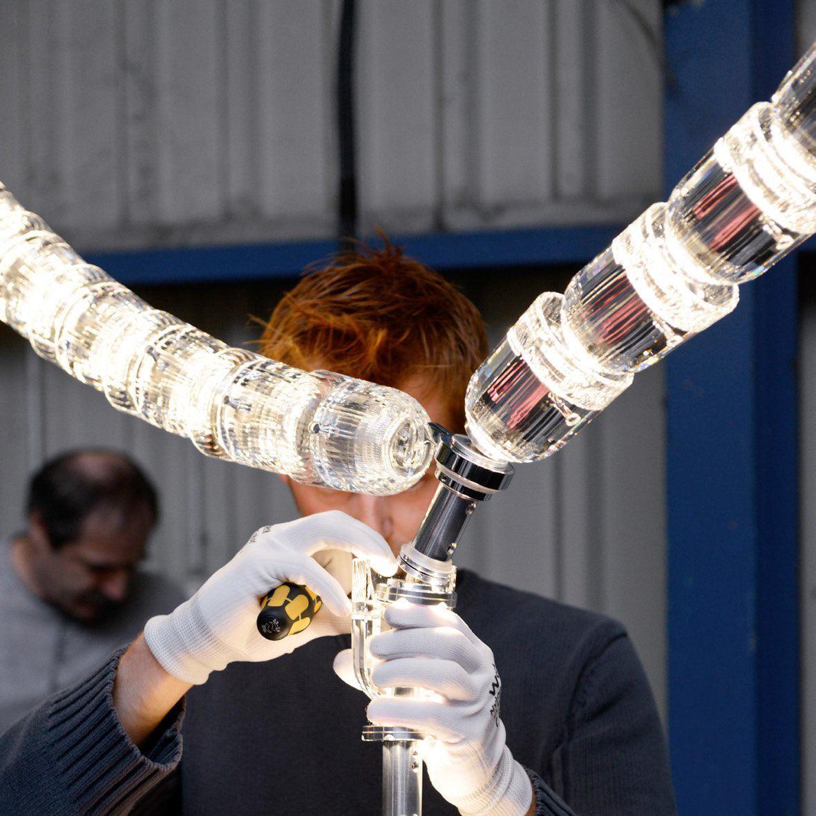 Zevenila Modern Acrylic Chandelier - Blowlighting