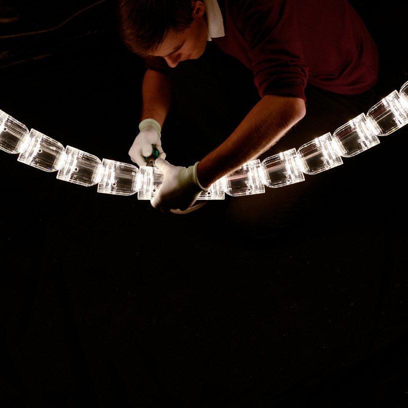 Zevenila Modern Acrylic Chandelier - Blowlighting