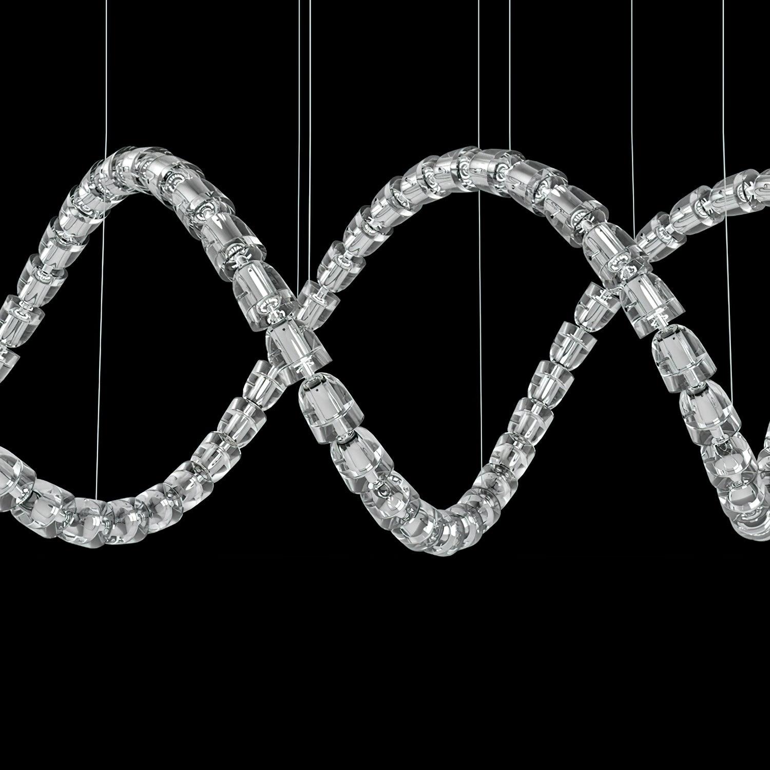 Aurvelis Modern LED Chandelier - Blowlighting