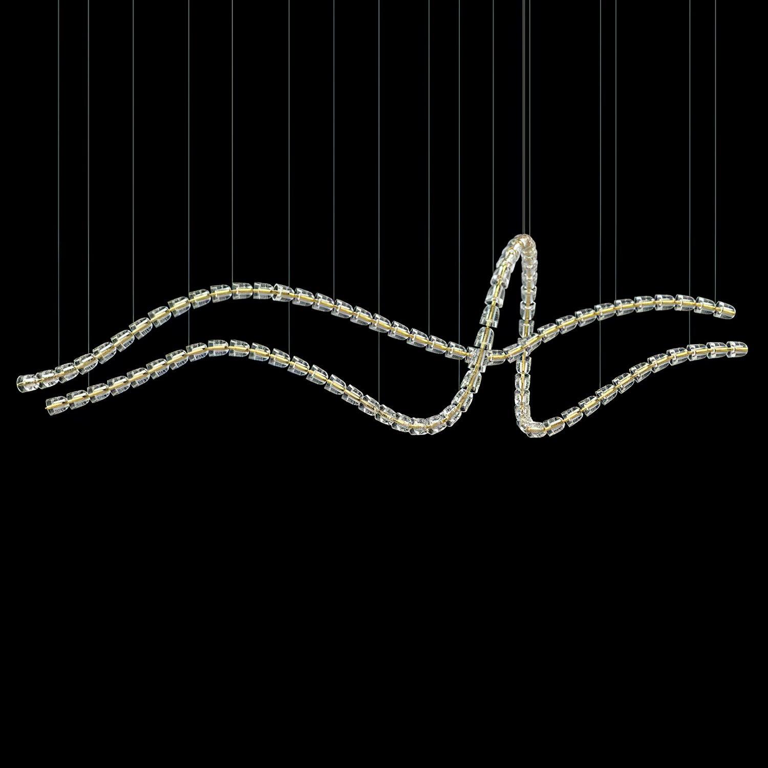 Myvenarae Modern LED Chandelier - Blowlighting