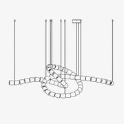 Zemirisra Modern Acrylic Chandelier - Blowlighting