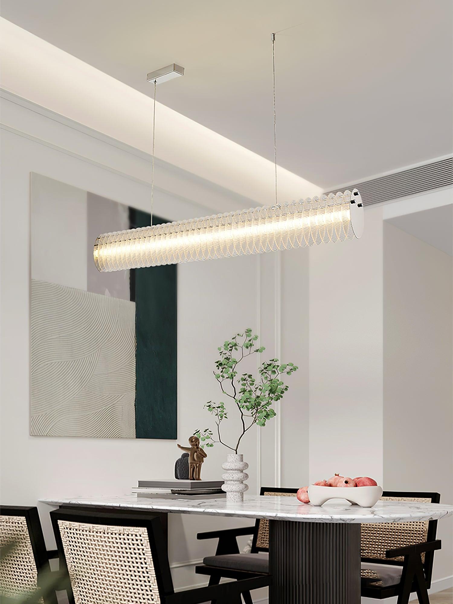 John Minimalist Metal Chandelier - Blowlighting