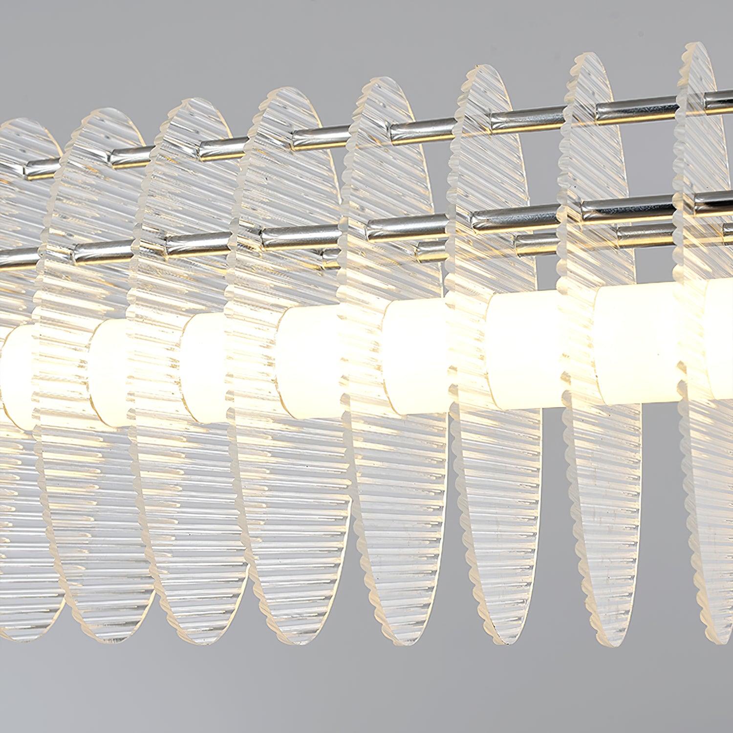 John Minimalist Metal Chandelier - Blowlighting