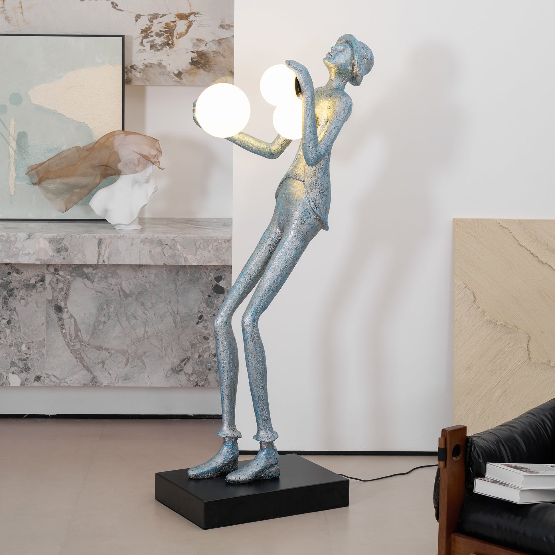 Evlirir Artistic Bronze Floor Lamp - Blowlighting