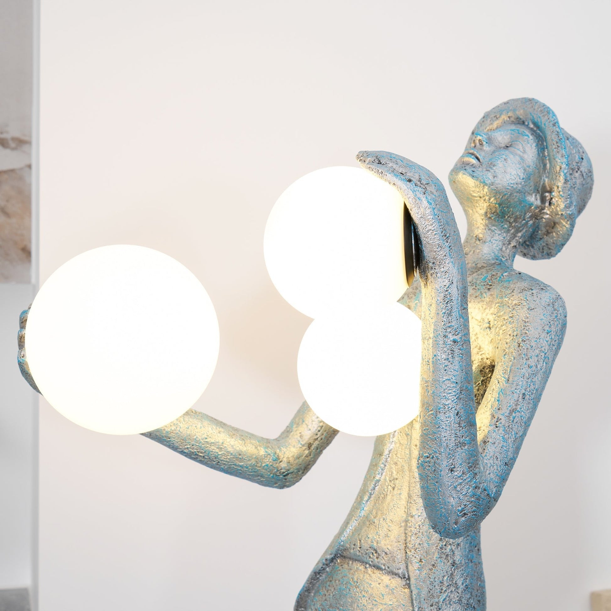 Evlirir Artistic Bronze Floor Lamp - Blowlighting