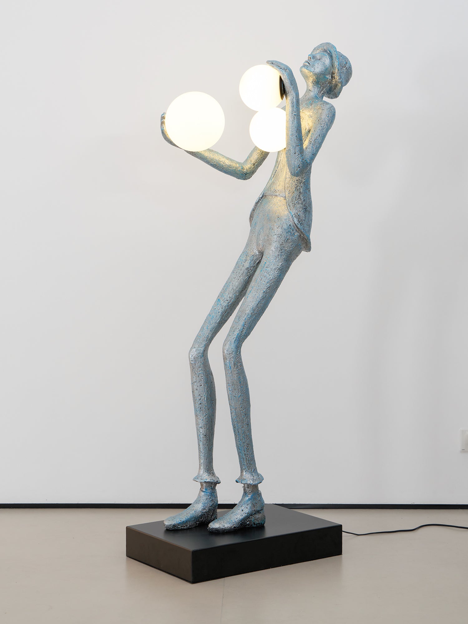 Evlirir Artistic Bronze Floor Lamp - Blowlighting