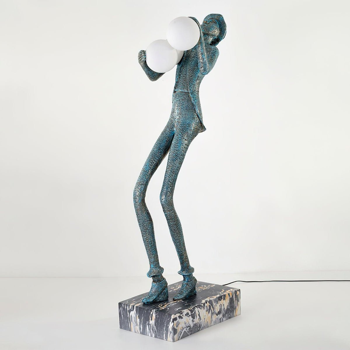 Evlirir Artistic Bronze Floor Lamp - Blowlighting