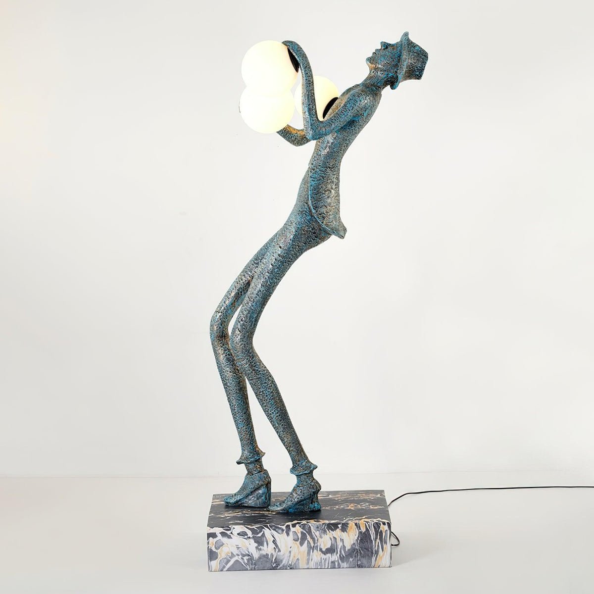 Evlirir Artistic Bronze Floor Lamp - Blowlighting