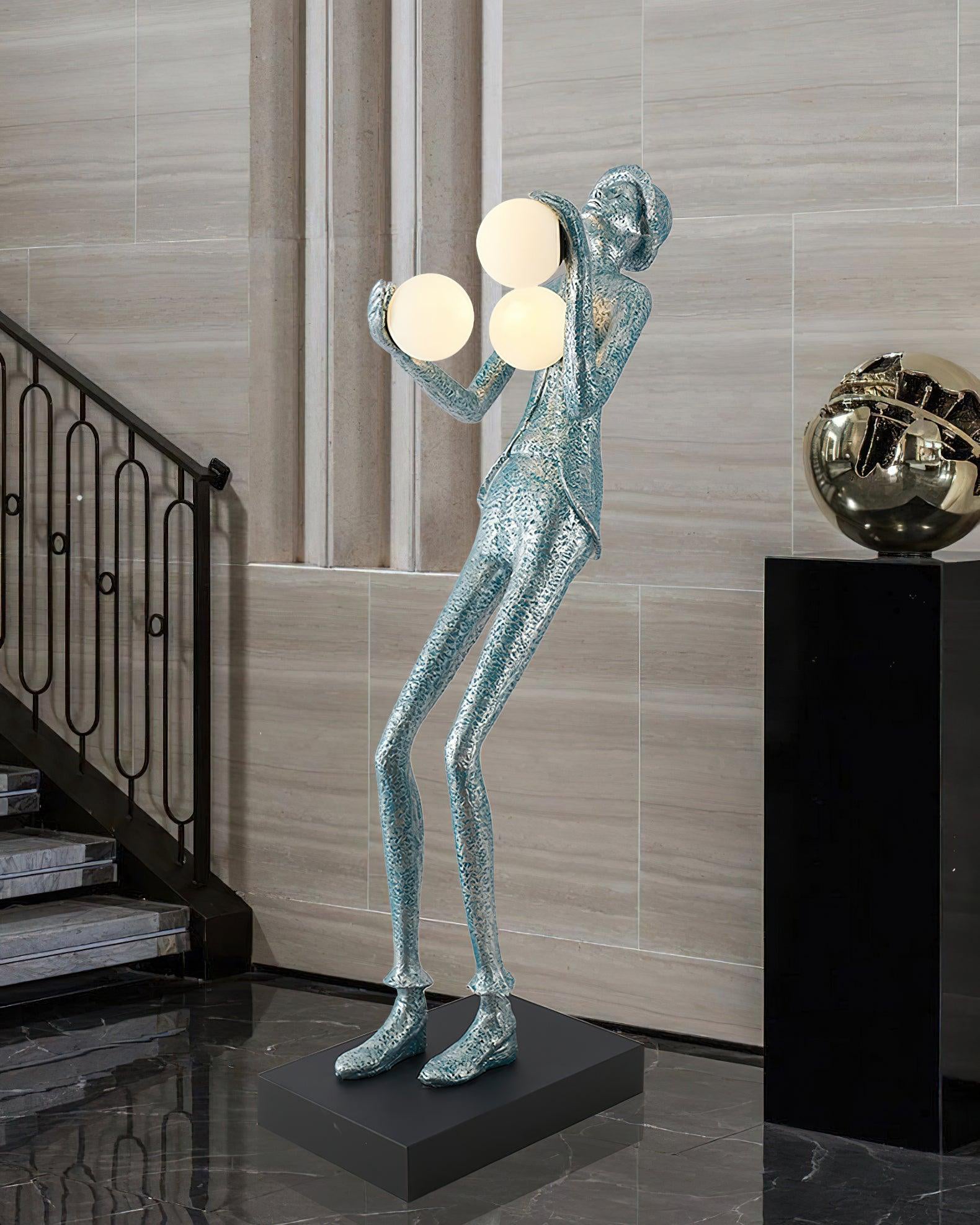 Evlirir Artistic Bronze Floor Lamp - Blowlighting
