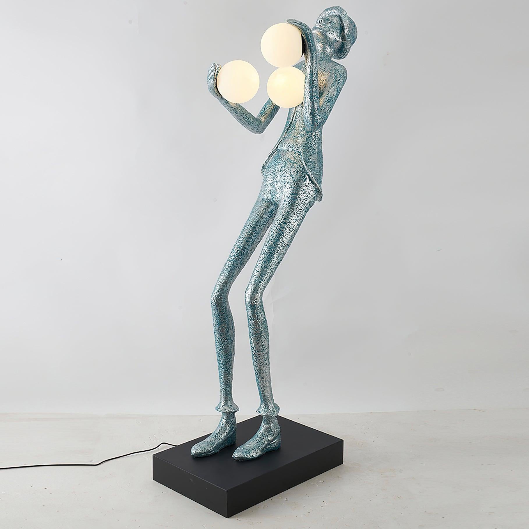 Evlirir Artistic Bronze Floor Lamp - Blowlighting