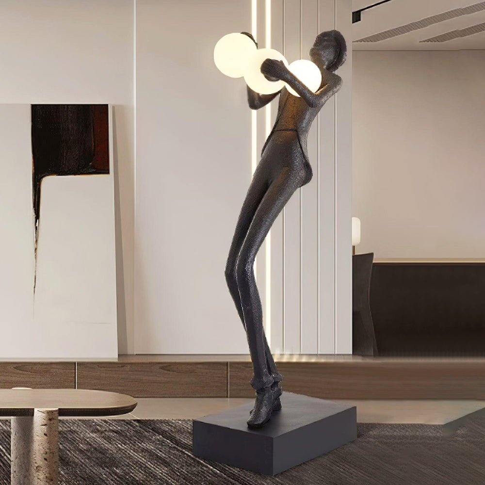 Evlirir Artistic Bronze Floor Lamp - Blowlighting