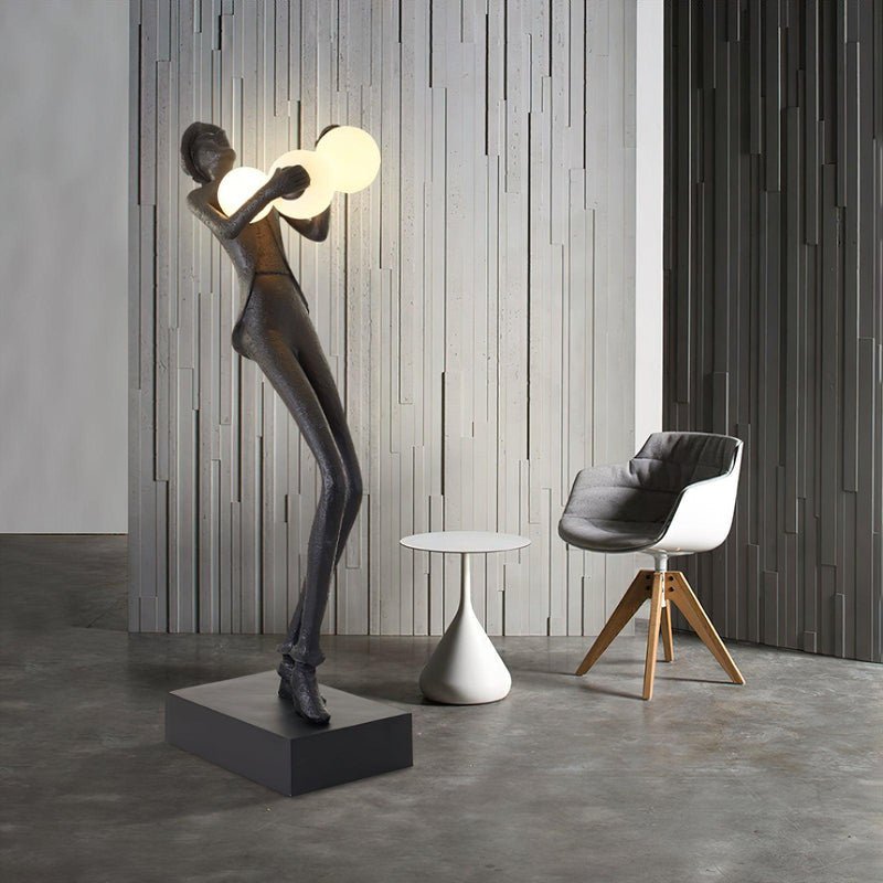 Evlirir Artistic Bronze Floor Lamp - Blowlighting