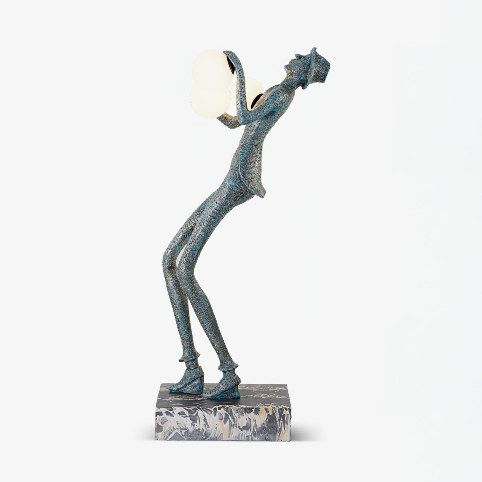 Evlirir Artistic Bronze Floor Lamp - Blowlighting