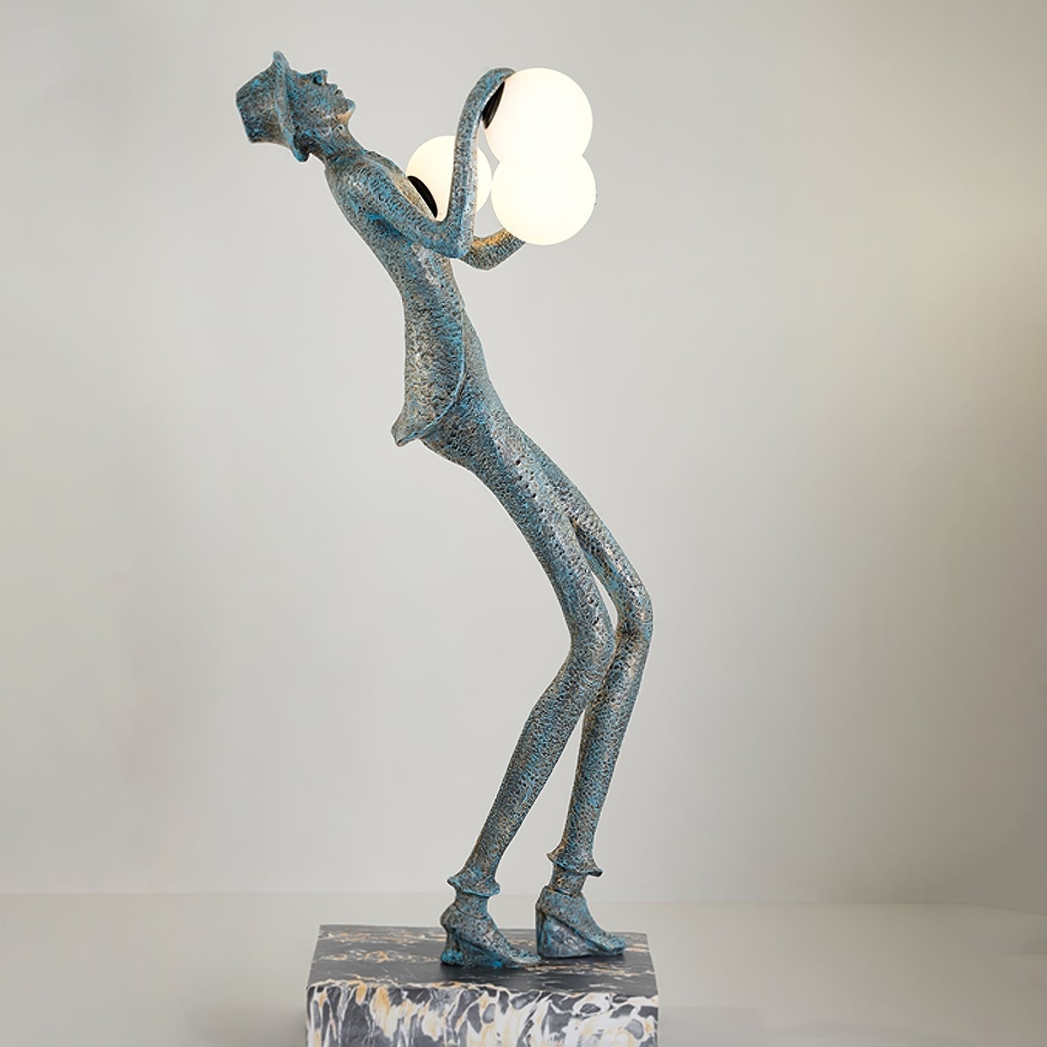 Evlirir Artistic Bronze Floor Lamp - Blowlighting