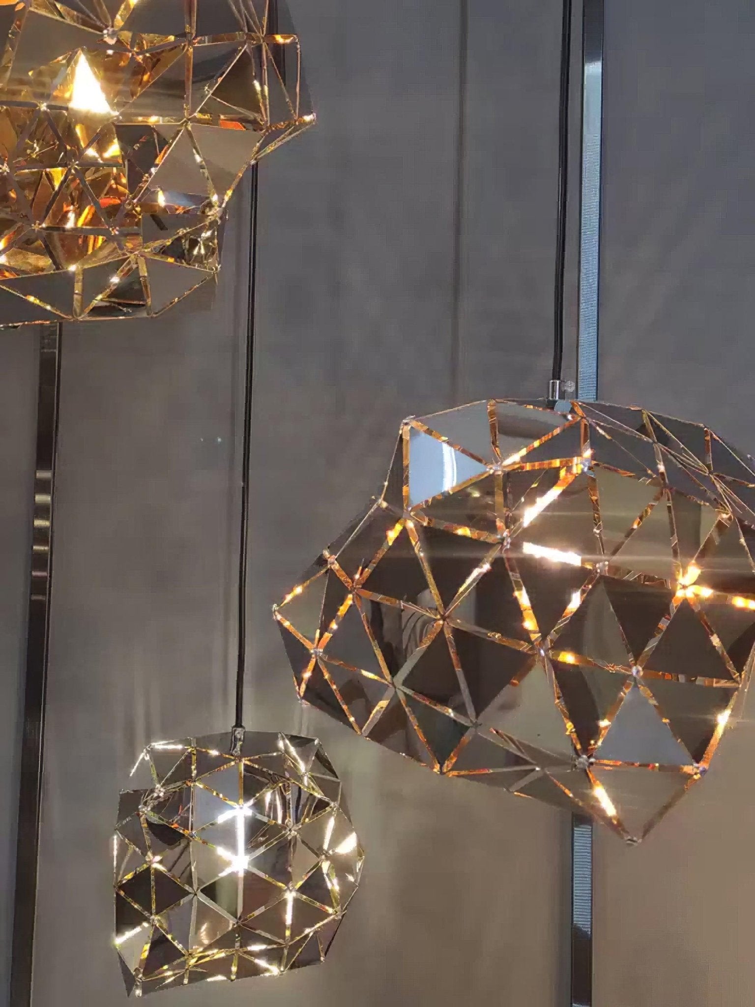 Geometric Panel Pendant Lamp - Blowlighting