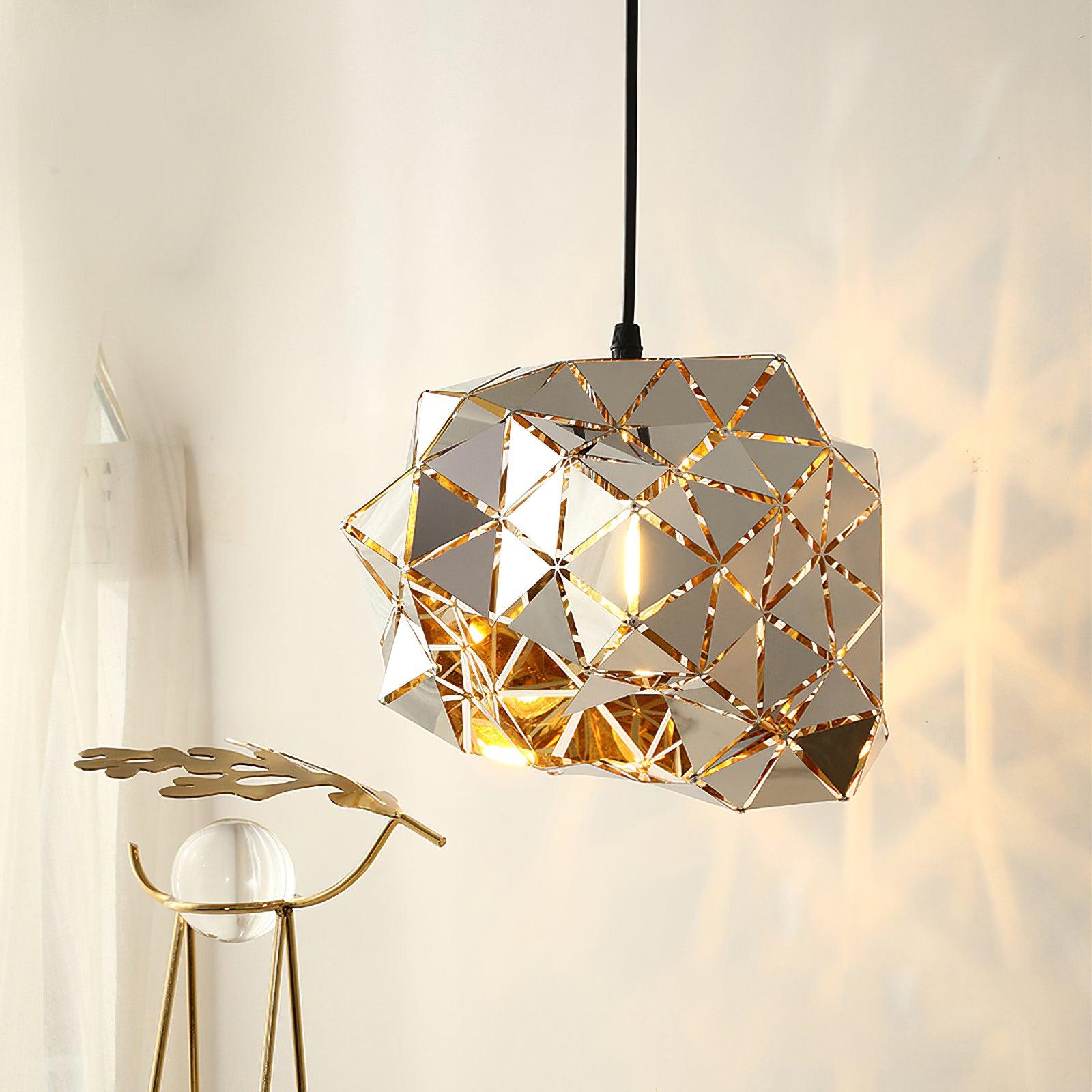 Geometric Panel Pendant Lamp - Blowlighting
