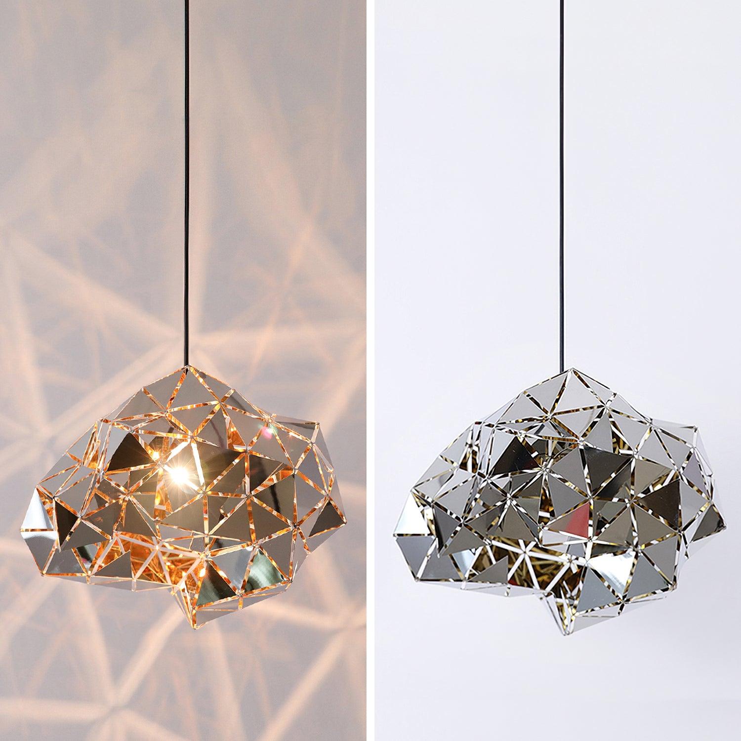 Geometric Panel Pendant Lamp - Blowlighting