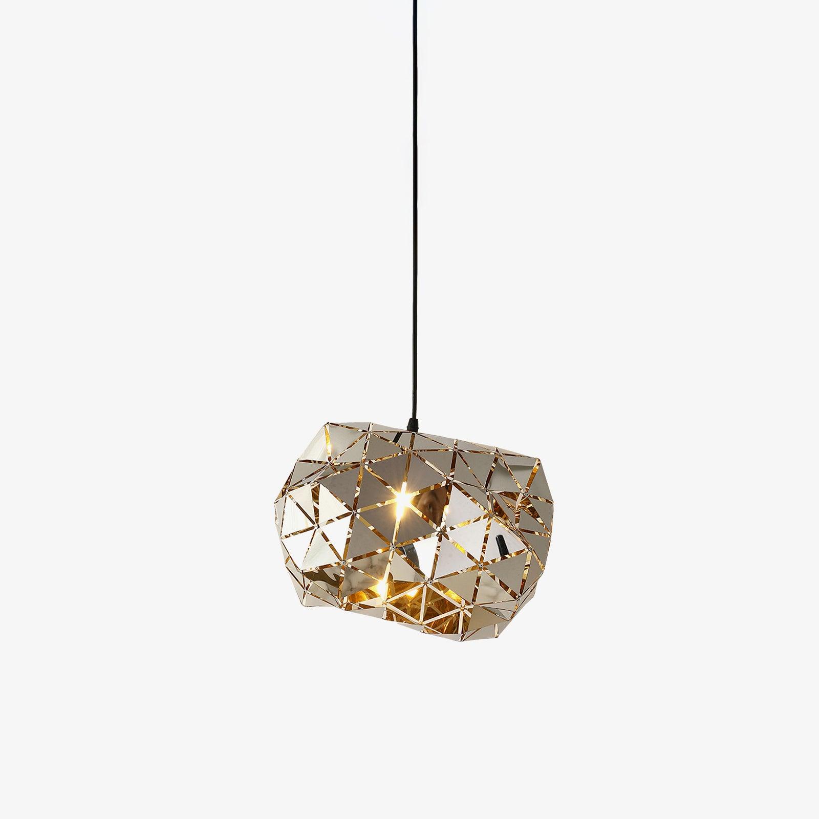 Geometric Panel Pendant Lamp - Blowlighting