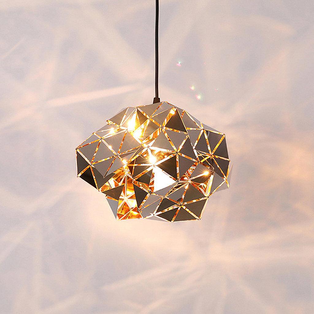 Geometric Panel Pendant Lamp - Blowlighting