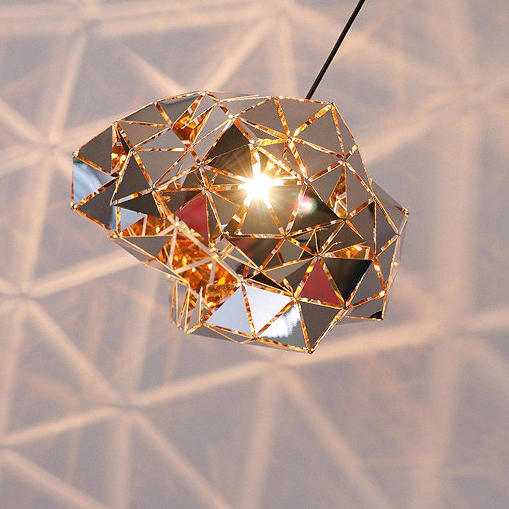 Geometric Panel Pendant Lamp - Blowlighting
