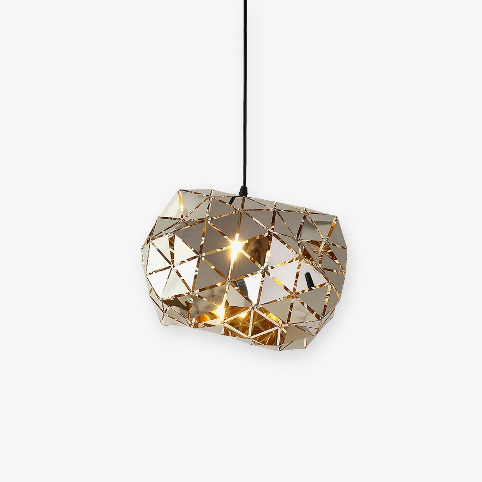 Geometric Panel Pendant Lamp - Blowlighting