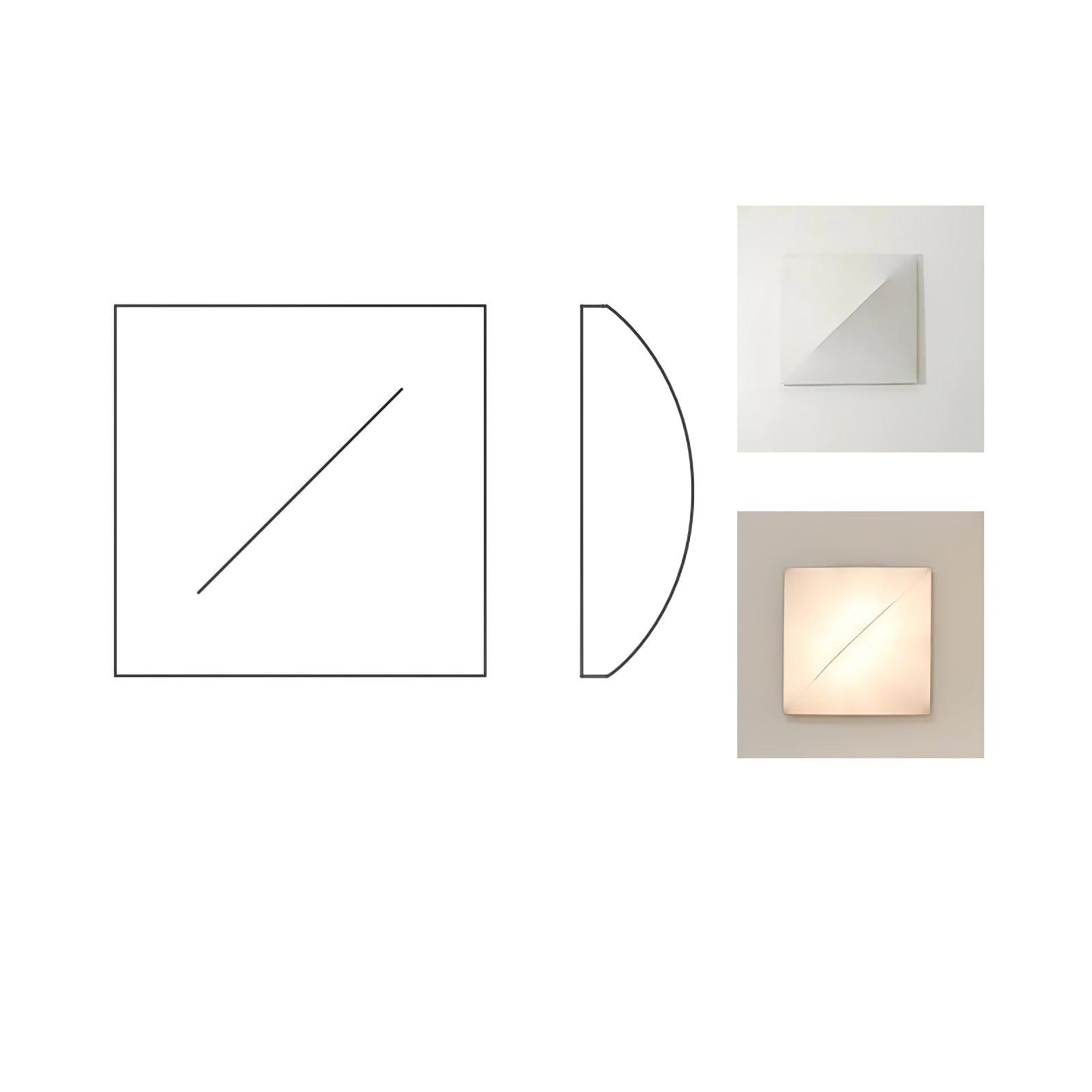 Lumina Minimalist Fabric Wall lamp - Blowlighting
